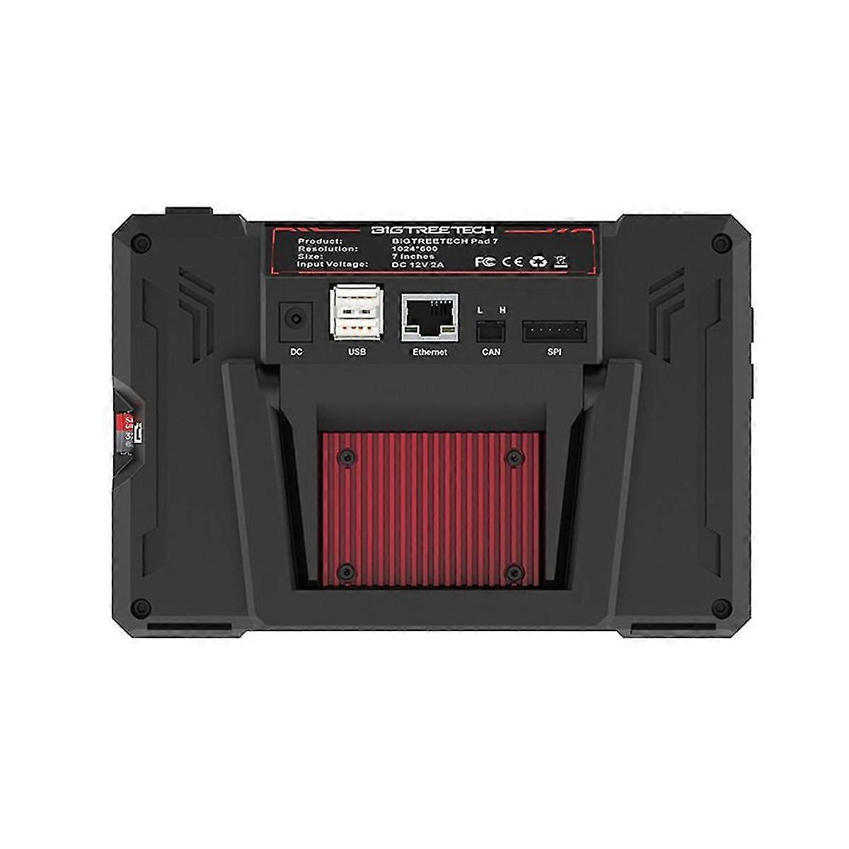 Pad 7 Zoll 3D-Drucker IPS Touchscreen Klipper 1024X600 60Hz Display für cm4 DIY Voron 3 3D Printe