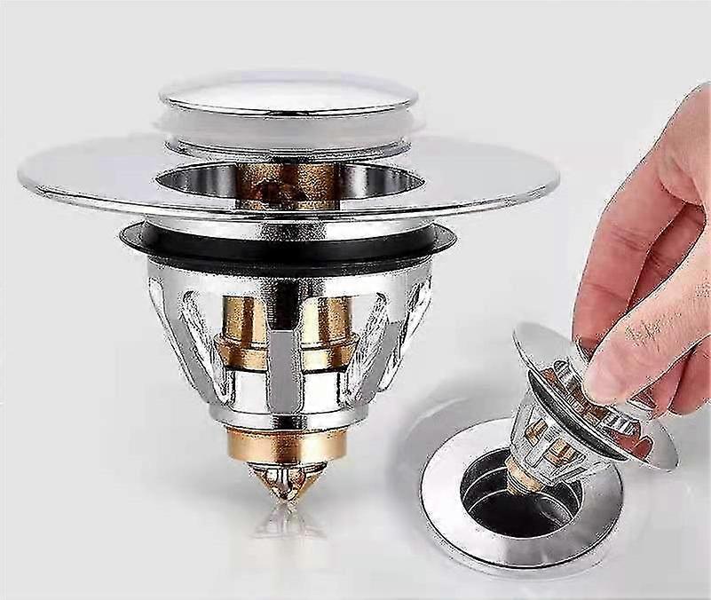 Sink Strainer Plug Plug Dom Stopper Basin Core Bounce Pop Up Drain Hair Trap