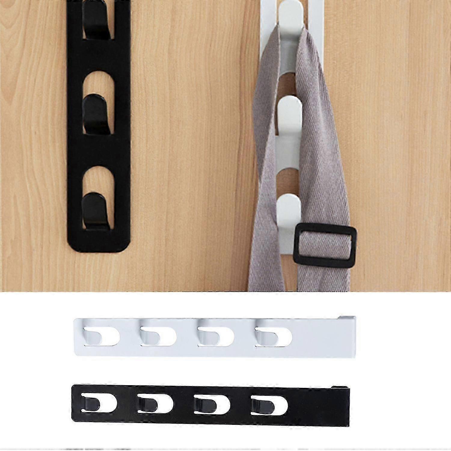 Door Hook Multi-functional Punch-free Wrought Iron Creative Clothes Hook for Home