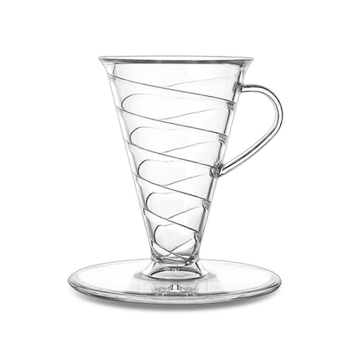 Conical 30 Single Coffee Dripper,1-2Cups Hand Brew Coffee Filter Cup V30 Funnel Drip Filter Cup Cof