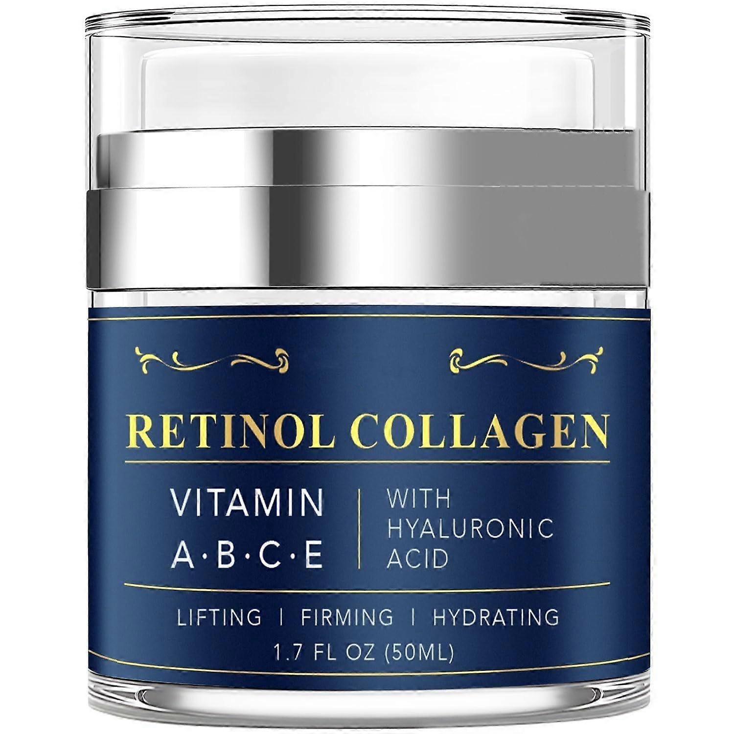 Face Moisturizer Retinol Cream, Neck Collagen Cream for Tightening and Firming, Anti-Aging Day & Night Facial Moisturizer