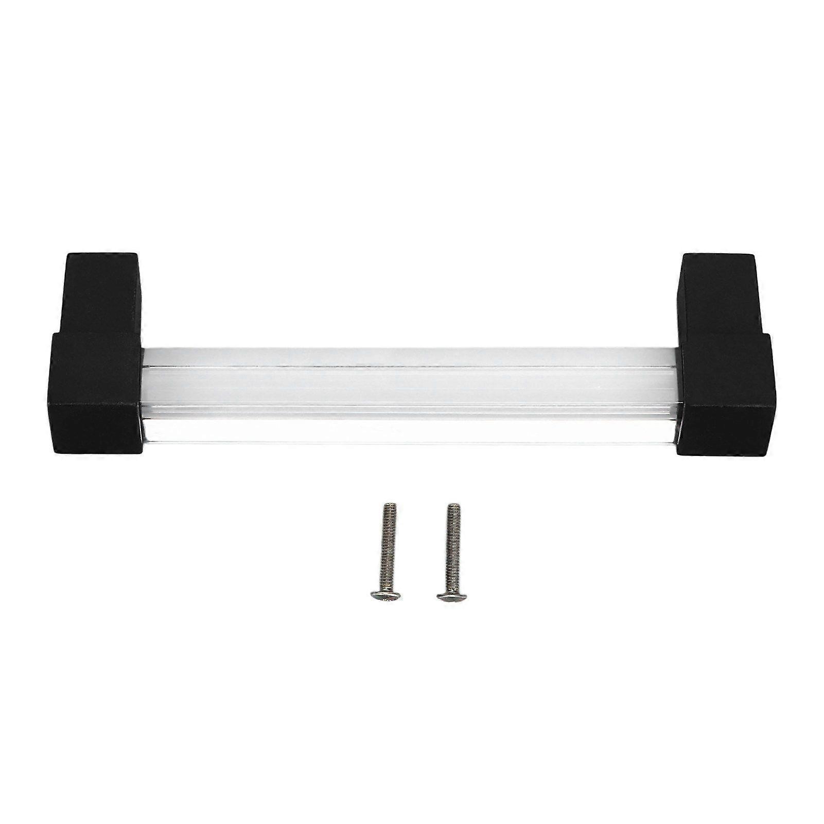 درج أكريليك يسحب درج خزانة كريستال ثقب واحد لخزائن المطبخ خزانة خزانة ثقب تباعد 96 أسود