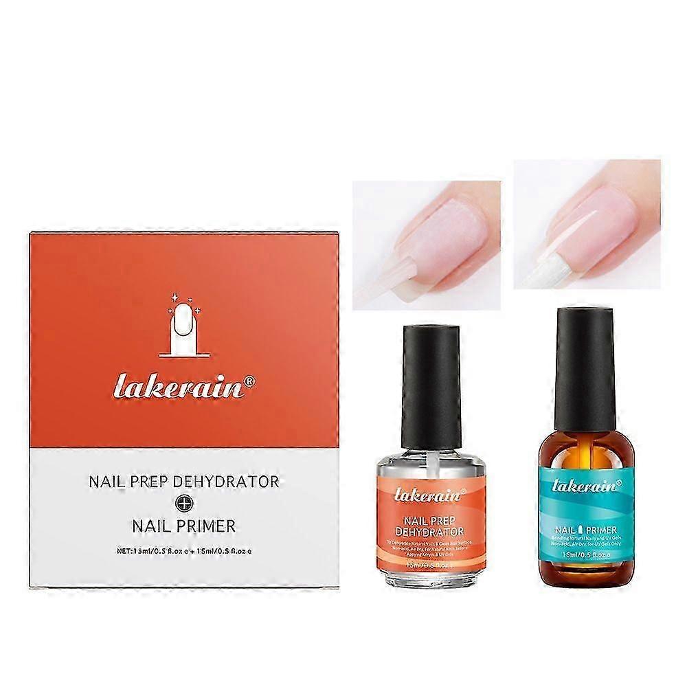 Primer per unghie, disidratatore per la preparazione delle unghie e set di primer per unghie, primer adesivo superiore per smalto per unghie in gel