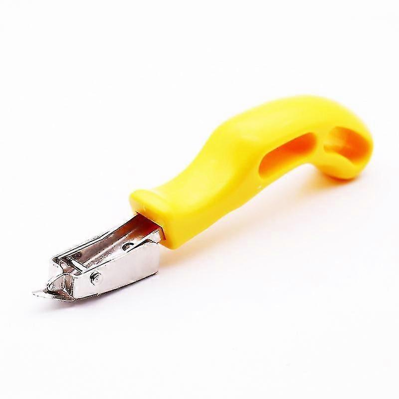 Heavy Duty Staple Puller, Upholstery Staple Extractor Tool, Ergonomic Mechanism, Effortlessly Remove All Types Of Staples For Furniture, Floor, Cardbo