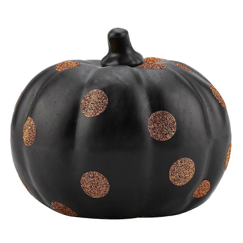 PVC Polka Dot Pattern Pumpkin Decoration