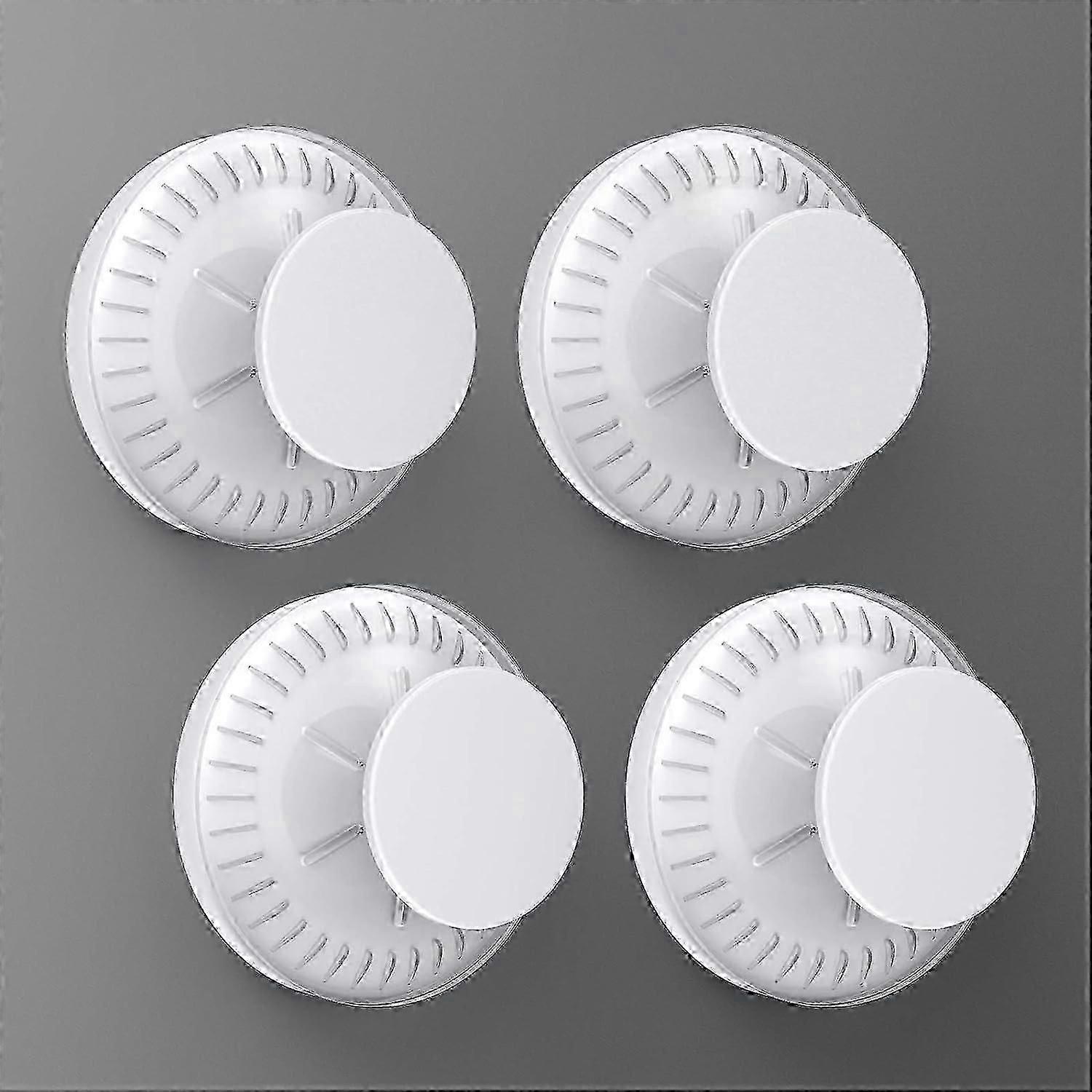 Suction Hooks 4 Pack, Vacuum Suction Cup Hooks Heavy Duty Bathroom Hanger, Sucker Hooks Round No Drilling Removable Traceless