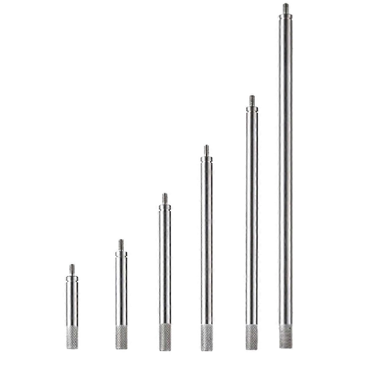 6pcs Dial Indicator Extension Stem Rod Set,M2.5 Thread,30-150mm Lengths,Measurement for Dial & Digital Indicators