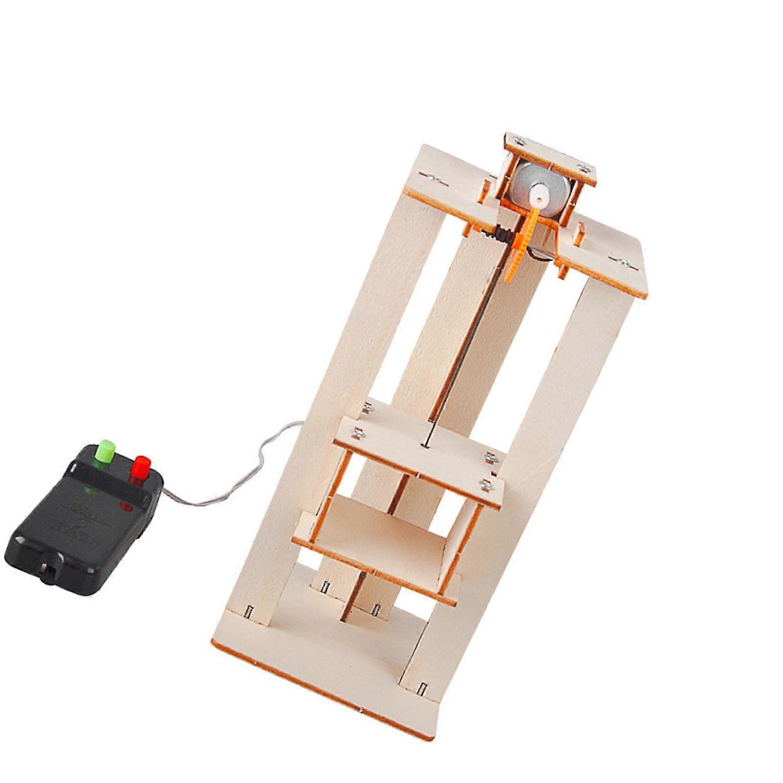 DIY Model Electric Elevator Kits Science Project for for Kids School