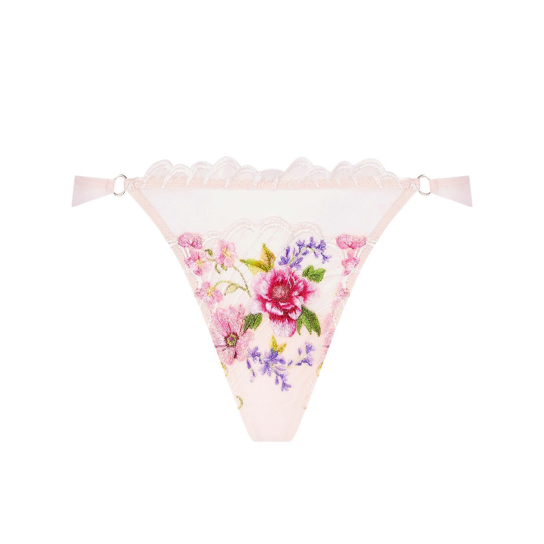 Lise Charmel Lingerie Libertine And Fleusr Mini Thong pink ACJ0939