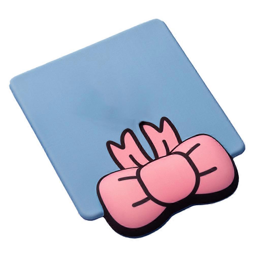 Soft Smooth Fabric Ergonomic Mouse Pad, Environmental Material, Non-slip Base, With 3D Wrist Support, For Office Workers, Writers, And Students,