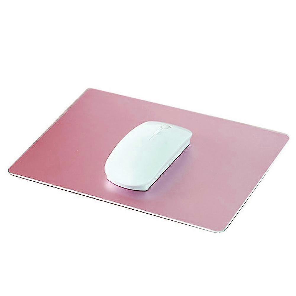 Slim Sleek Anti-Slip Aluminum Alloy Computer Gaming Mouse Pad Mat Mice Mousepad