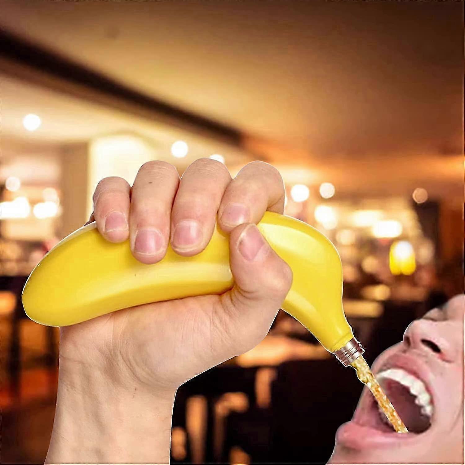 Compact 5oz Stainless Steel Banana-Shaped Hip Flask  Portable Whiskey Flask for Easy Carry