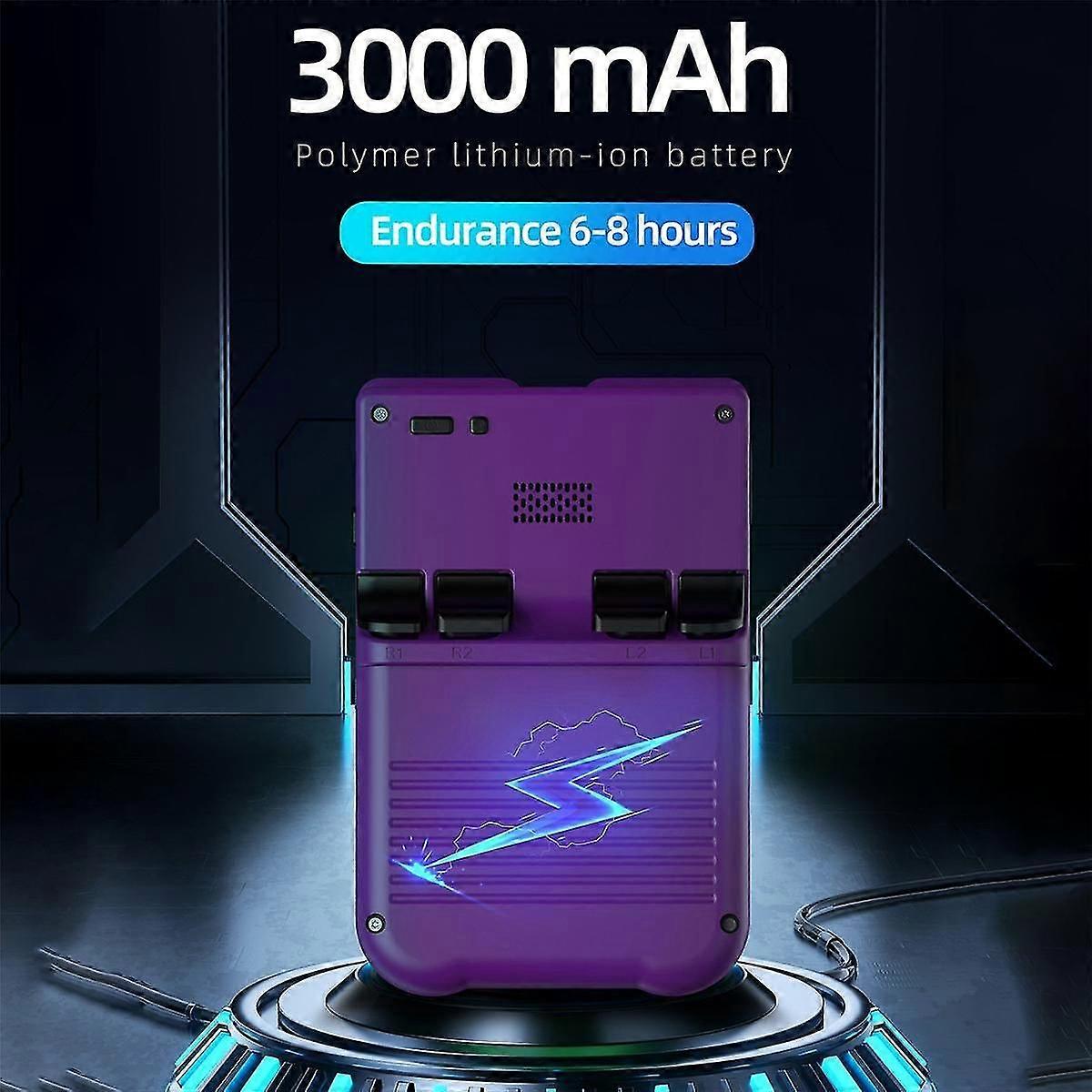 Xu10 Game Console 3.5 Inch Ips Screen 128g Arcade Retro Dual Joystick 3d Game Player Rk3326s 64bit