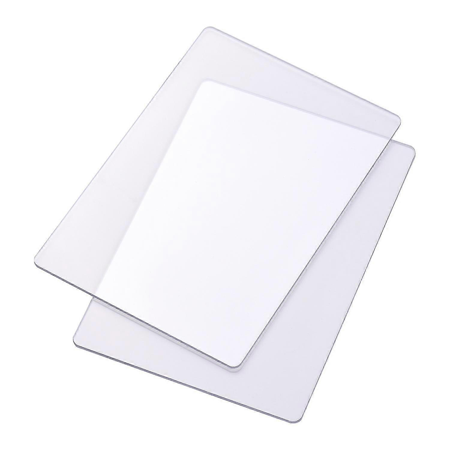 2pcs Transparent Cutting Pad Accessory Durable PC Material Plate 3mm Thickness Replacement Pad for D