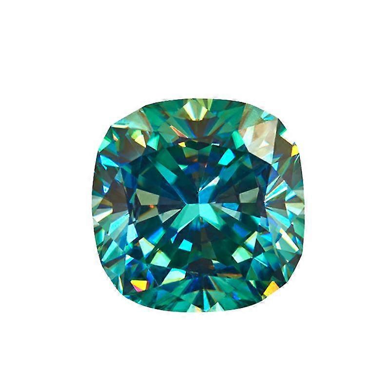 Cellacity Bulk Fat Square Moissanite Beads 0.5-7CT D Color VVS1 Laboratory Excellent Cut Diamond GRA Certificate