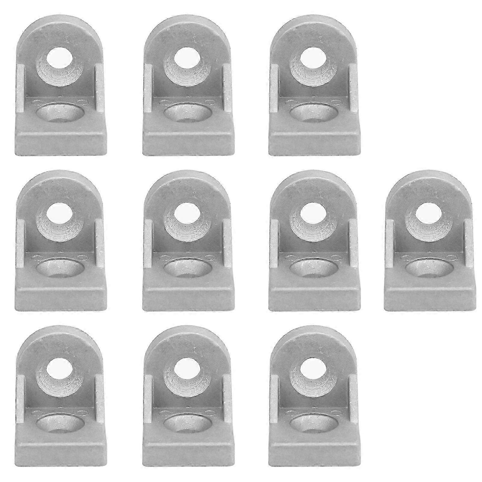10Pcs Corner Joint Extrusion Bracket Aluminum Steering Angle Connection Part 2030404040 Type