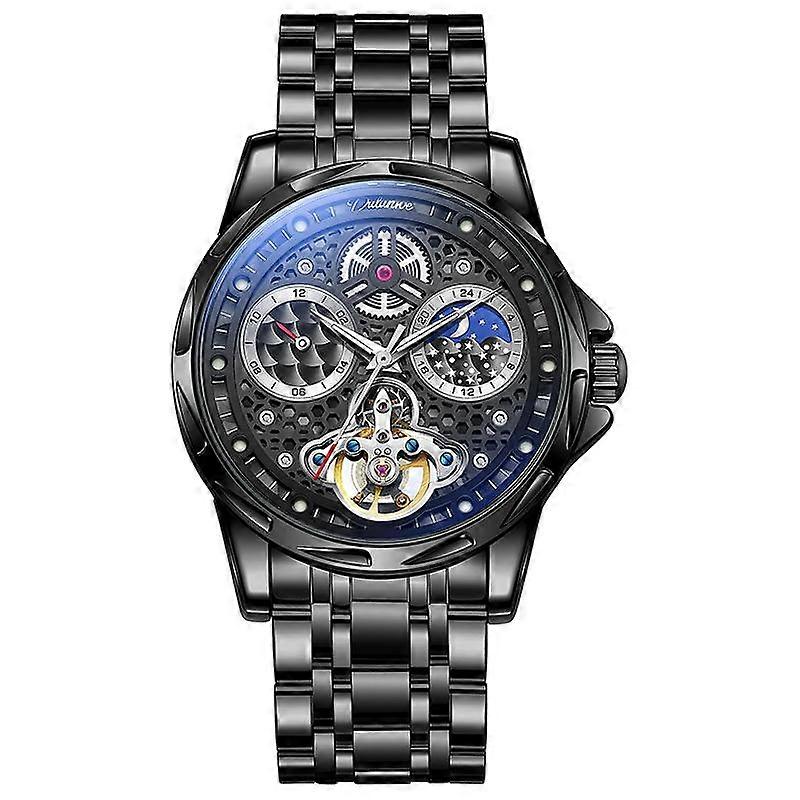 Dulunwe 6060C 30m vízálló világító automata mechanikus óra