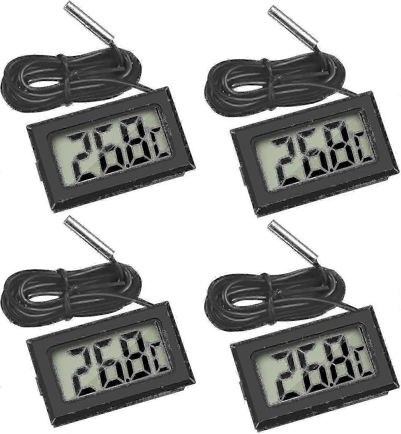 Mini Digital Lcd Thermometer Temperature With Temperature Probe Sen fp