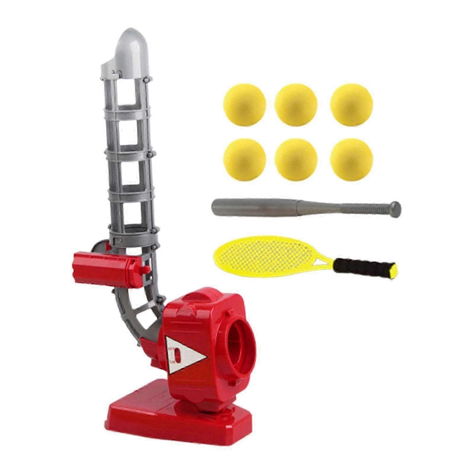 Auto Baseball Pitching Machine Ball Launcher for Barn 4+ Barn Jenter Gutter-Yvan