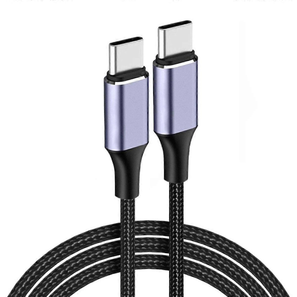C to C data line 100W fast charging line type-c to type-c double head fast charging PD data line 100W