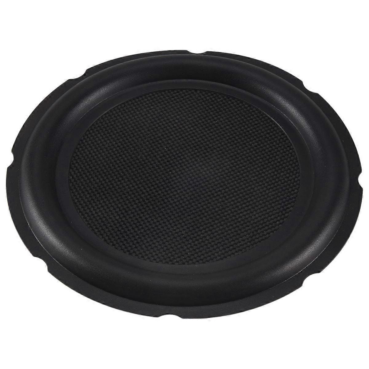 8 tommer bashøjttaler passiv radiator ekstra gummivibrationsplade subwoofer udskiftning