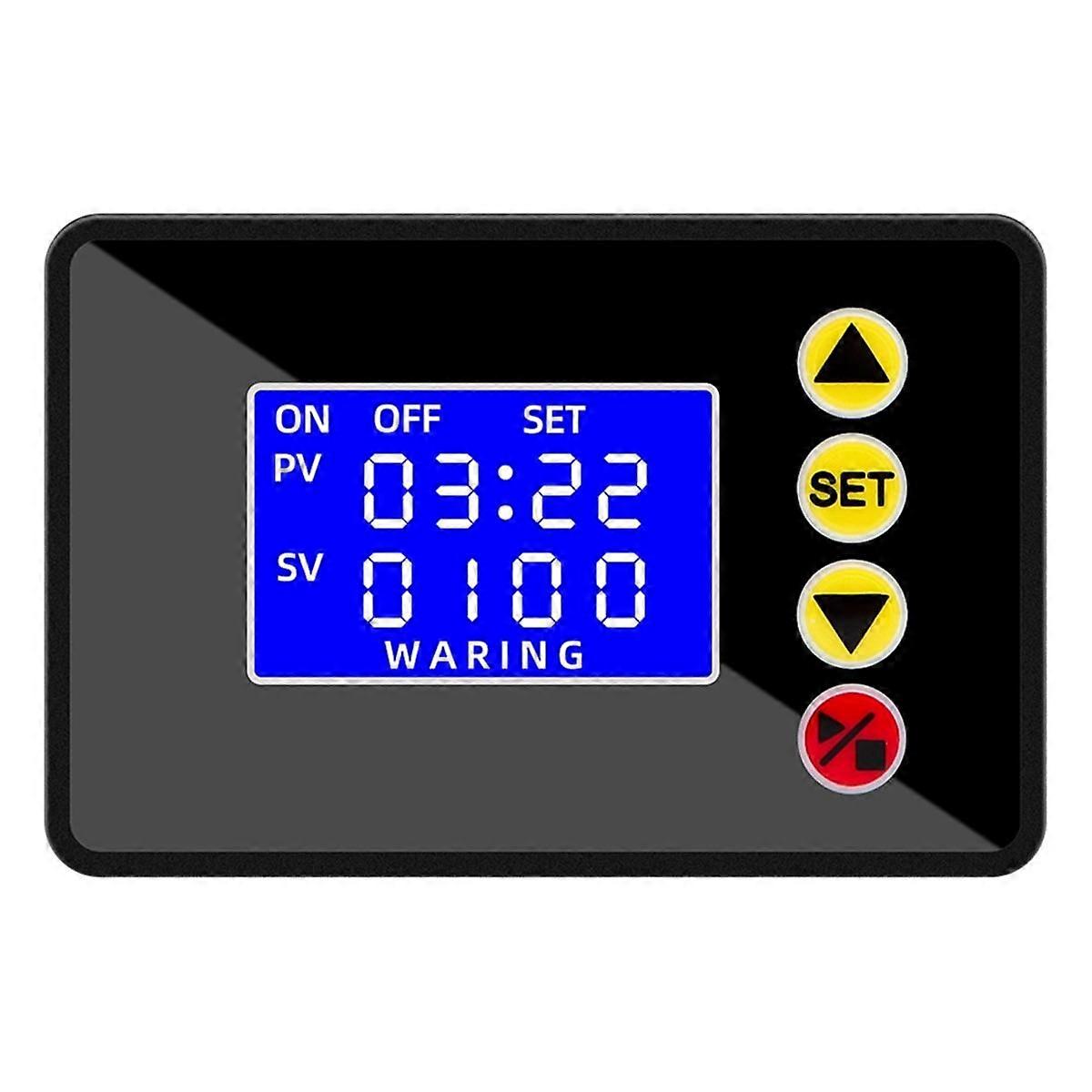 Programmable Digital Switch Relay Control Time Controller Delay Relay Cycle Timing On/Off DC 24V