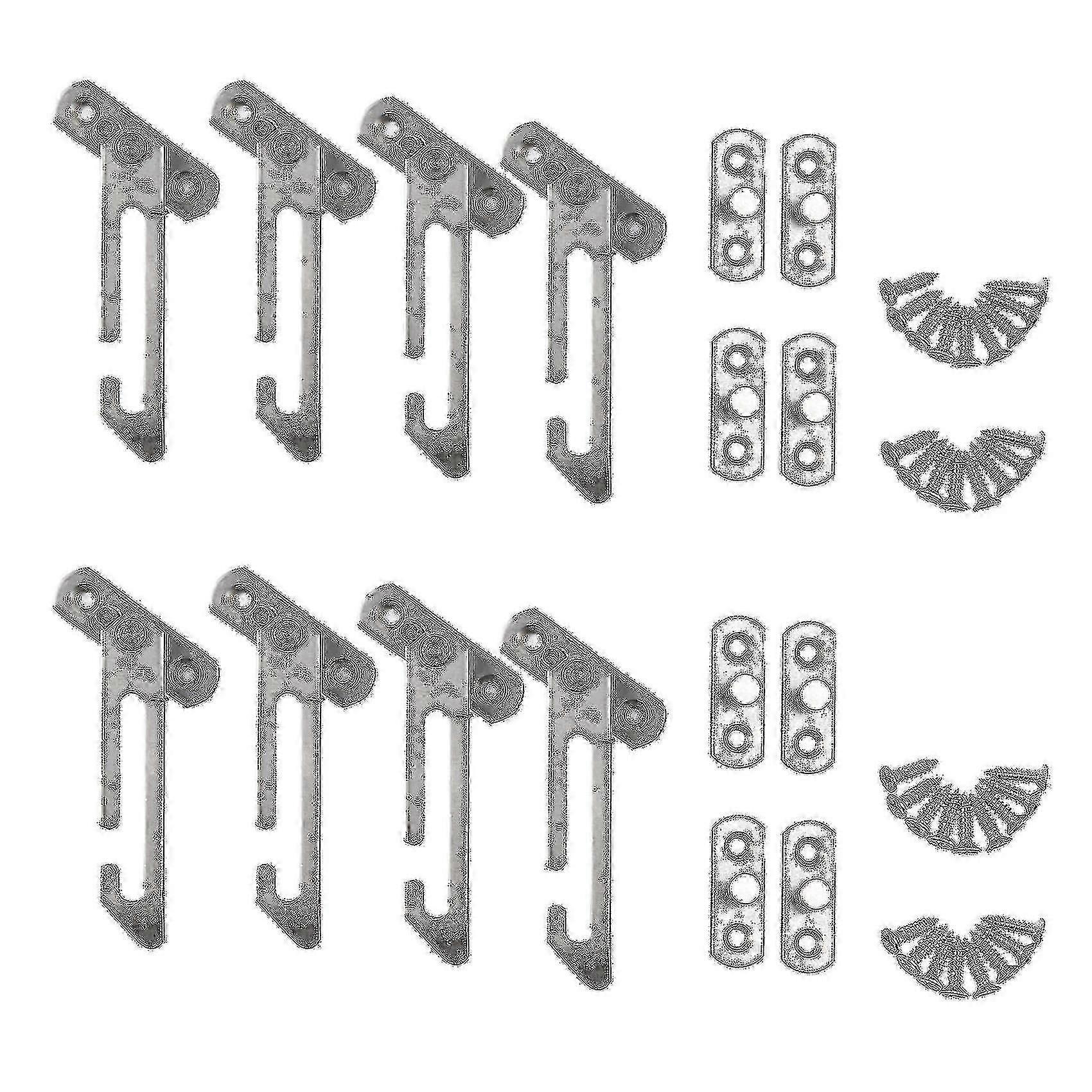 8 Pack Window Restrictor Locks Window Restrictor Hook Acier inoxydable Child Lock Restrictor