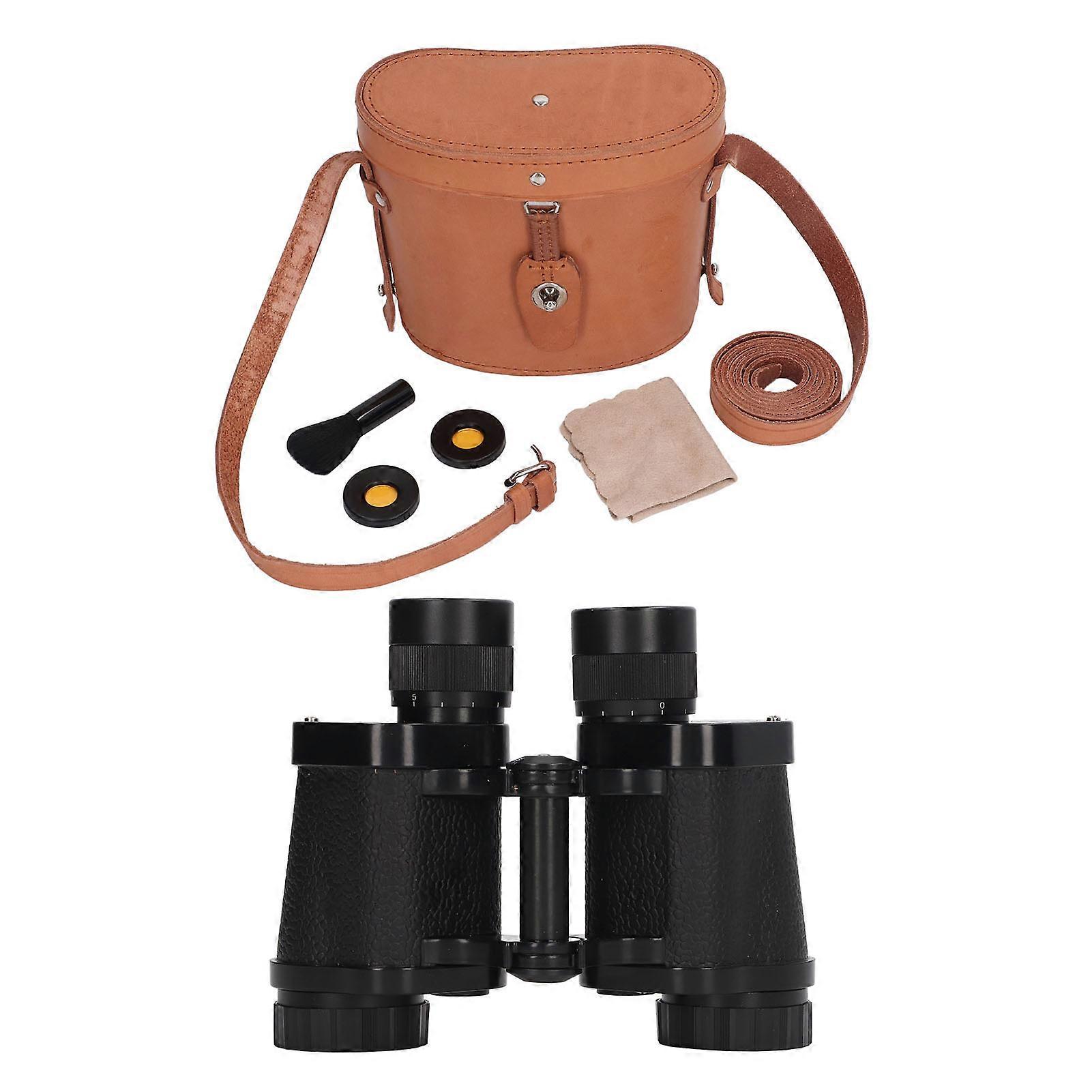 8X 30mm Magnification Telescope High Definition Eyepiece Pupil Adjustment Handheld Binoculars for Outdoors