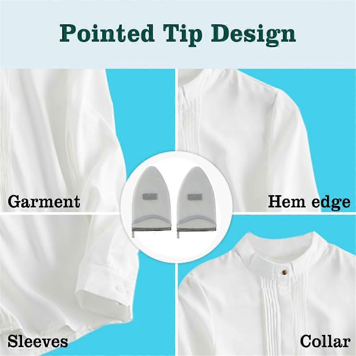 2Pcs Handheld Ironing Board Steamer Mitt with Finger Loop