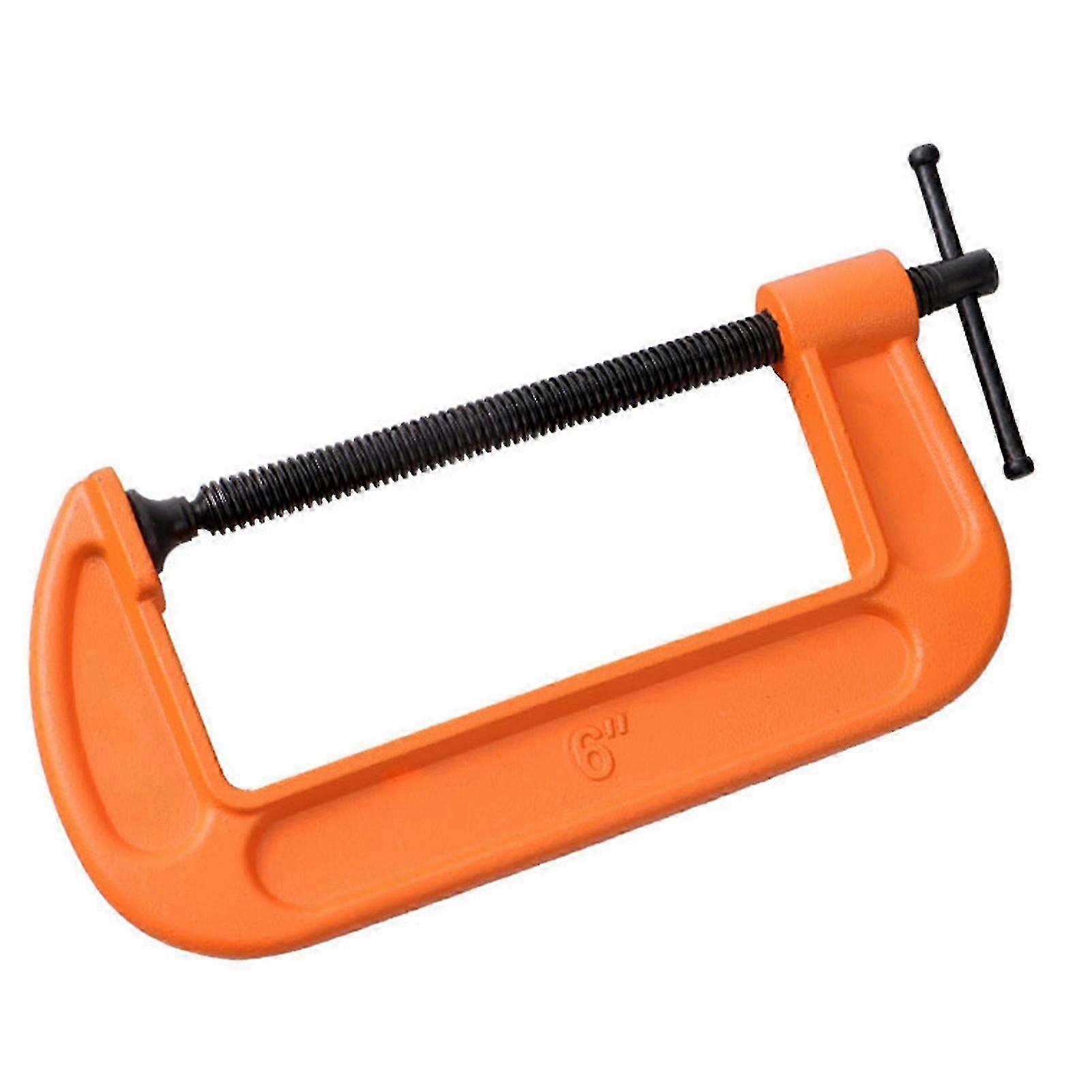 Heavy Duty G Clamp with 1/2/3/4/5/6/8inch Soft Jaw Pads for Woodwork