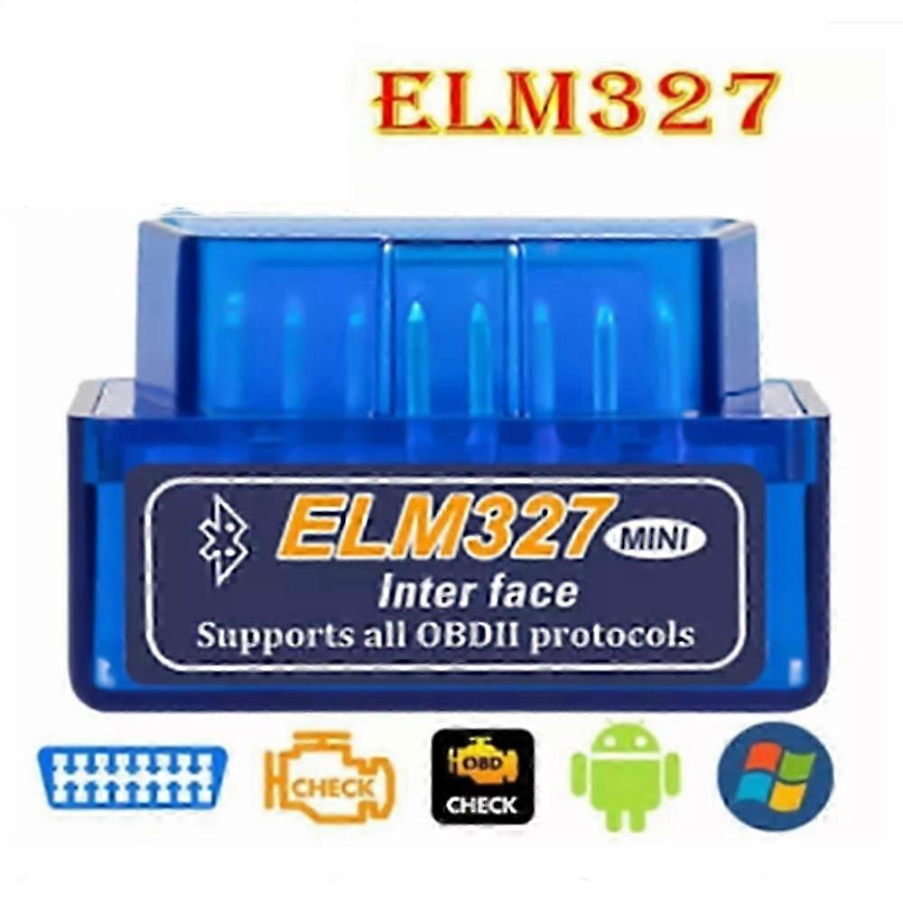 Bluetooth Auto Diagnostic Tool with ELM327 OBD2 Code Reader and OBDII Scanner
