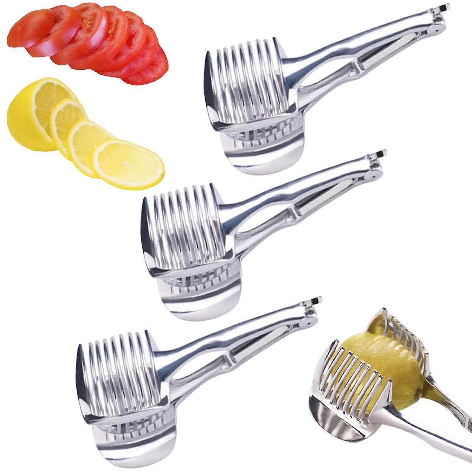 3 Pieces Adjustable Handheld Multipurpose Tomato for Slicer Home Use Cutting Aid Tool