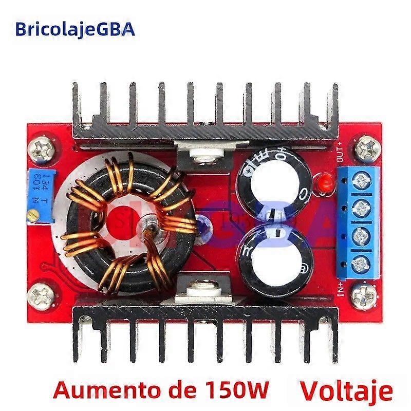 Convertidor De Potencia DC 9A 300W 150W modulo Boost Step down Buck Con Voltmetro Y Ampermetro Digital Dual Display 0-100V 10A