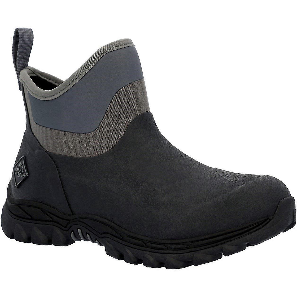 Muck Boots Arctic Sport II Black Rubber Female Textile/Weather Wellingtons-9