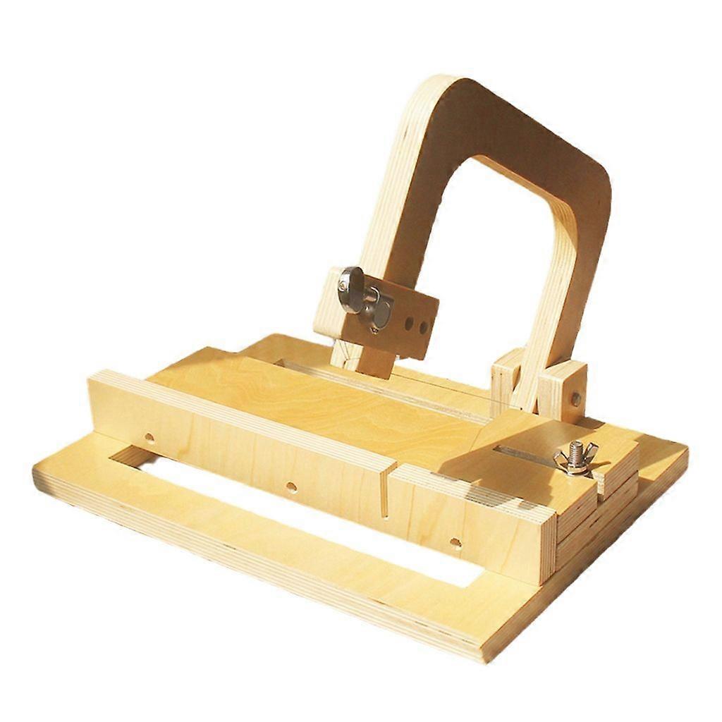 Wood Soap Cutter with Steel Wire Soap Slicer Cutting Tool for Soap Making