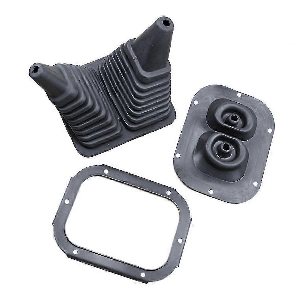 Gear Shift Lever Knob Inner Outer Dust Cover Frame Fit compatible with