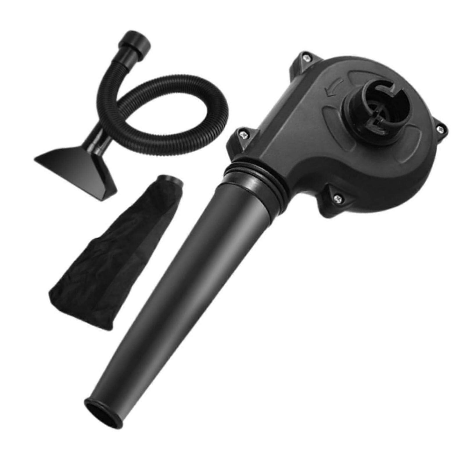 Cordless Leaf Blower Kit Metal/ABS Handheld Electric Blower, Leaf Vacuum And Mulcher, Grinder Conversion, Snap-On