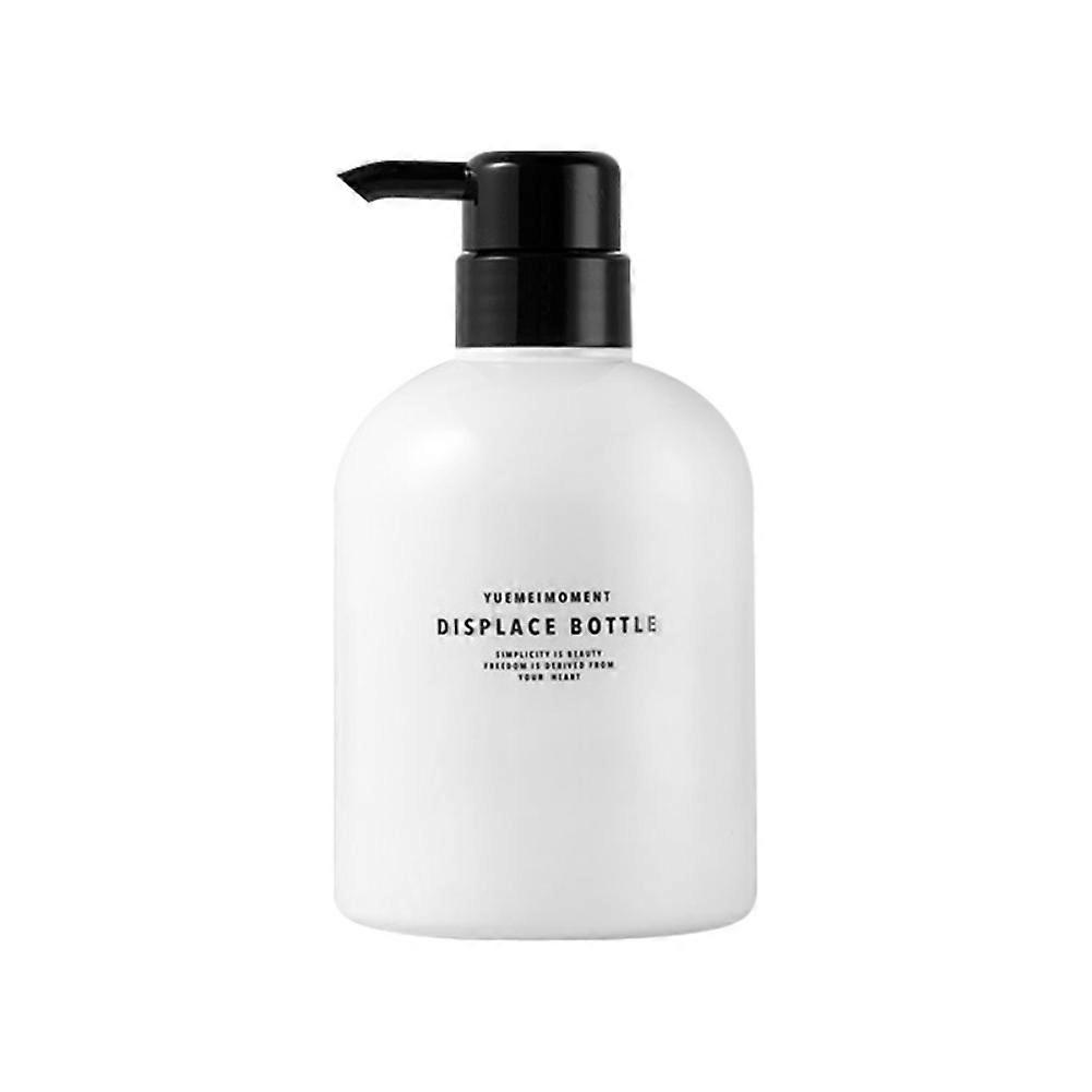 Empty Plastic Pump Bottles Dispenser 300ml/500ml Portable Cylinder Shampoo Lotion Refillable Containers