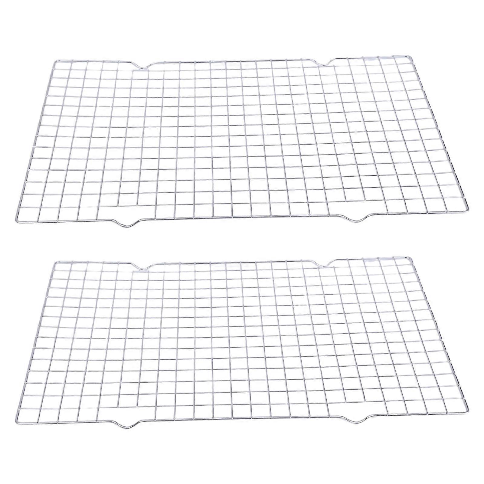 Extra Large Baking Sheet Rack 36cm Practical Oven Safe Tray Grilling Cooling Rack for Pastries Meat and BBQ
