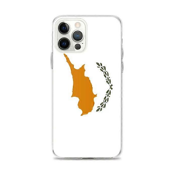 iPhone Case - iPhone 12 Pro Max - Cyprus Flag - Flexible - Multicolor - Vertical