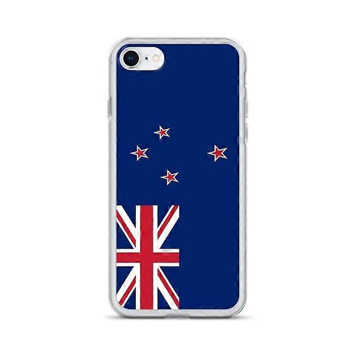 Phone Case - PIXELFORMA - iPhone 8 - Flexible - Durable - New Zealand Flag