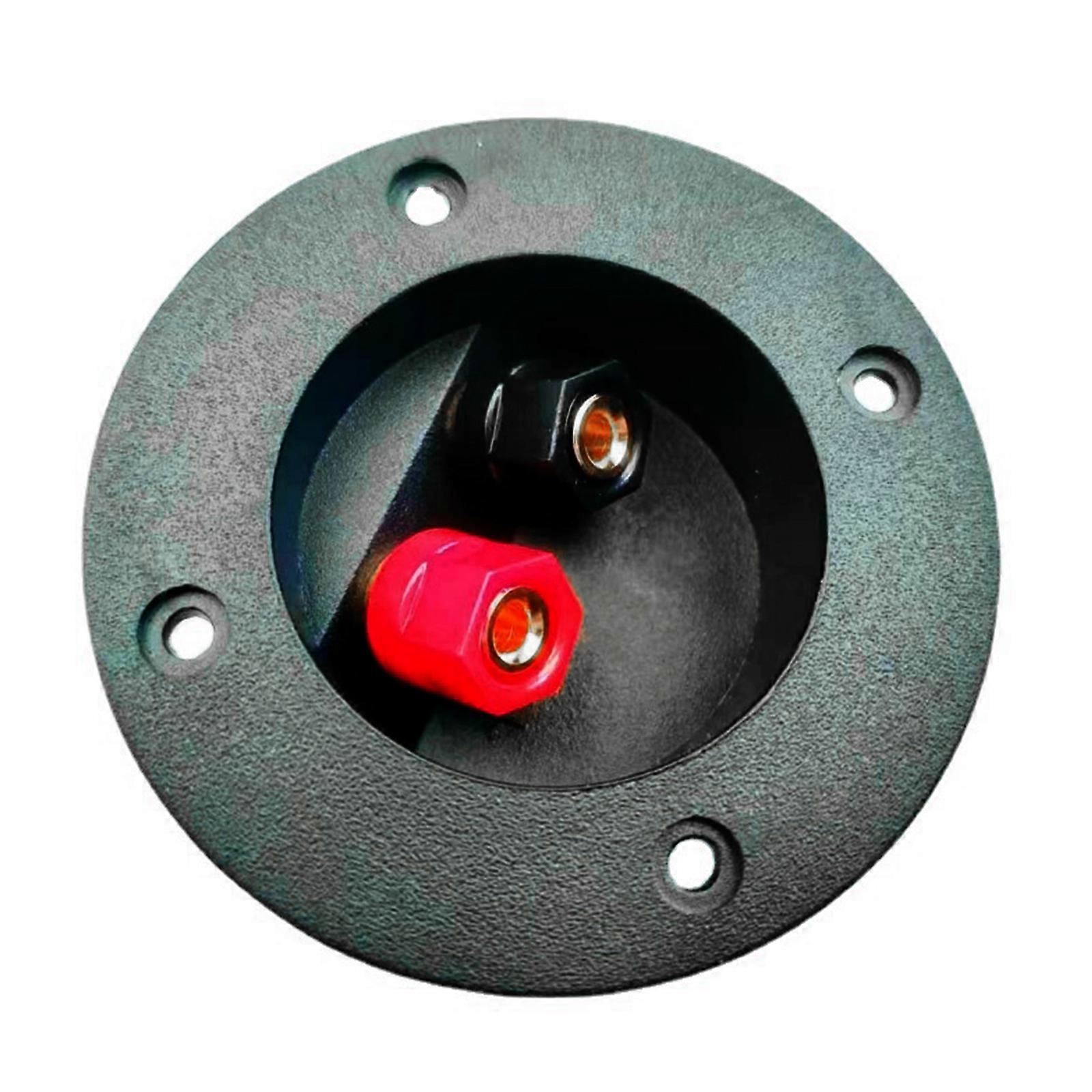 Banana Socket Speaker Terminals Speaker Connection Box Speaker Accessories Coppers Junction Clip Round Junction Box