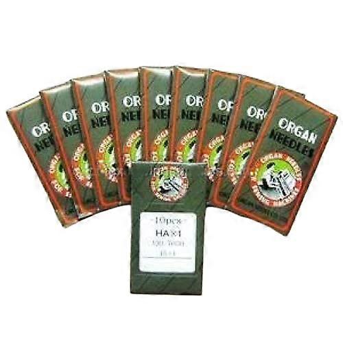 100 Home Sewing Machine Needles 15X1 HAX1 130/705H (Size 16 (Metric 100))