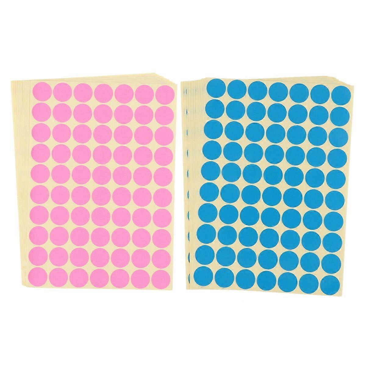 2025 Latest Model 30 Sheets Self Adhesive Sticky Color Coding Labels Removable Small Circle Dot
