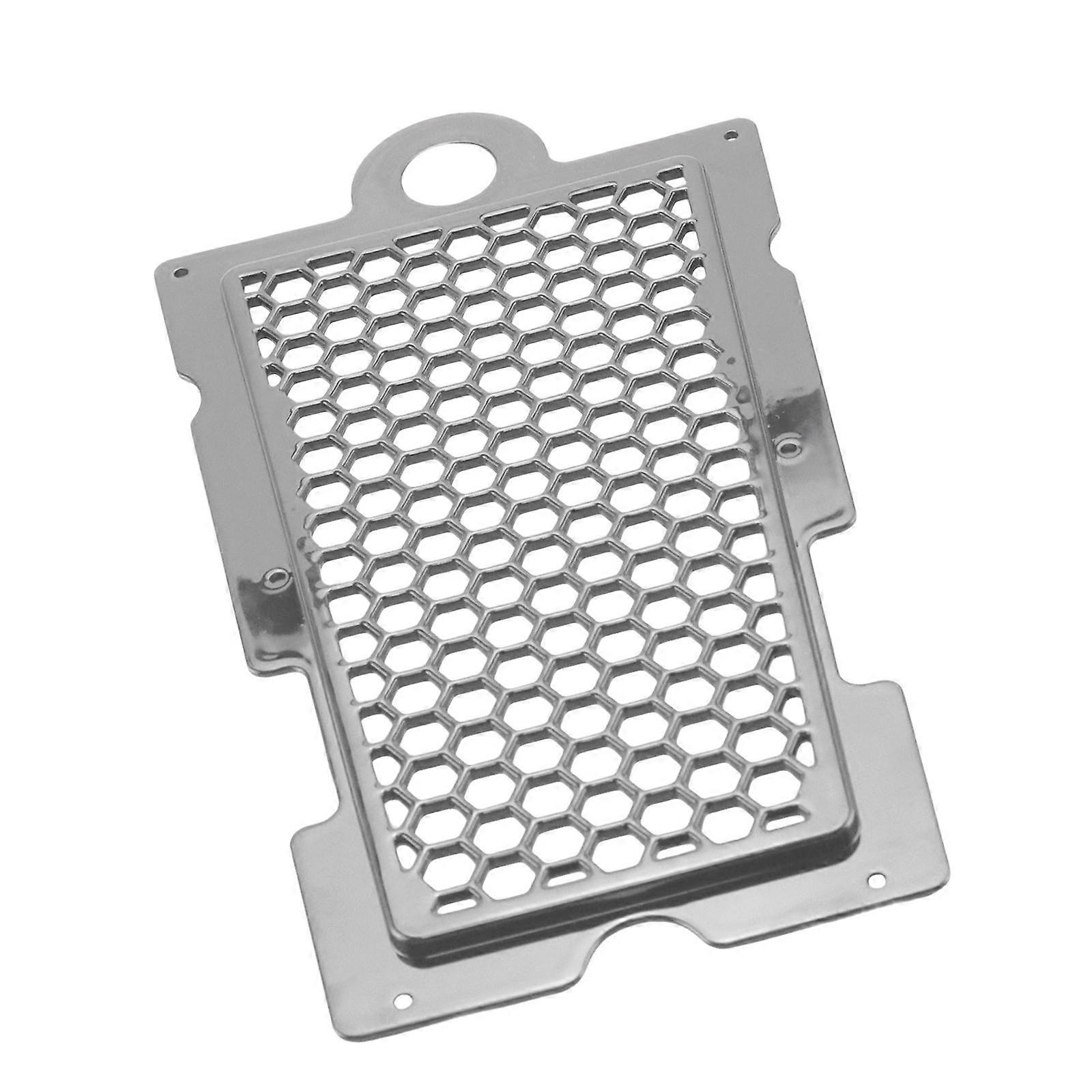 Motorcycle Grille Protective Guard Cover Silver