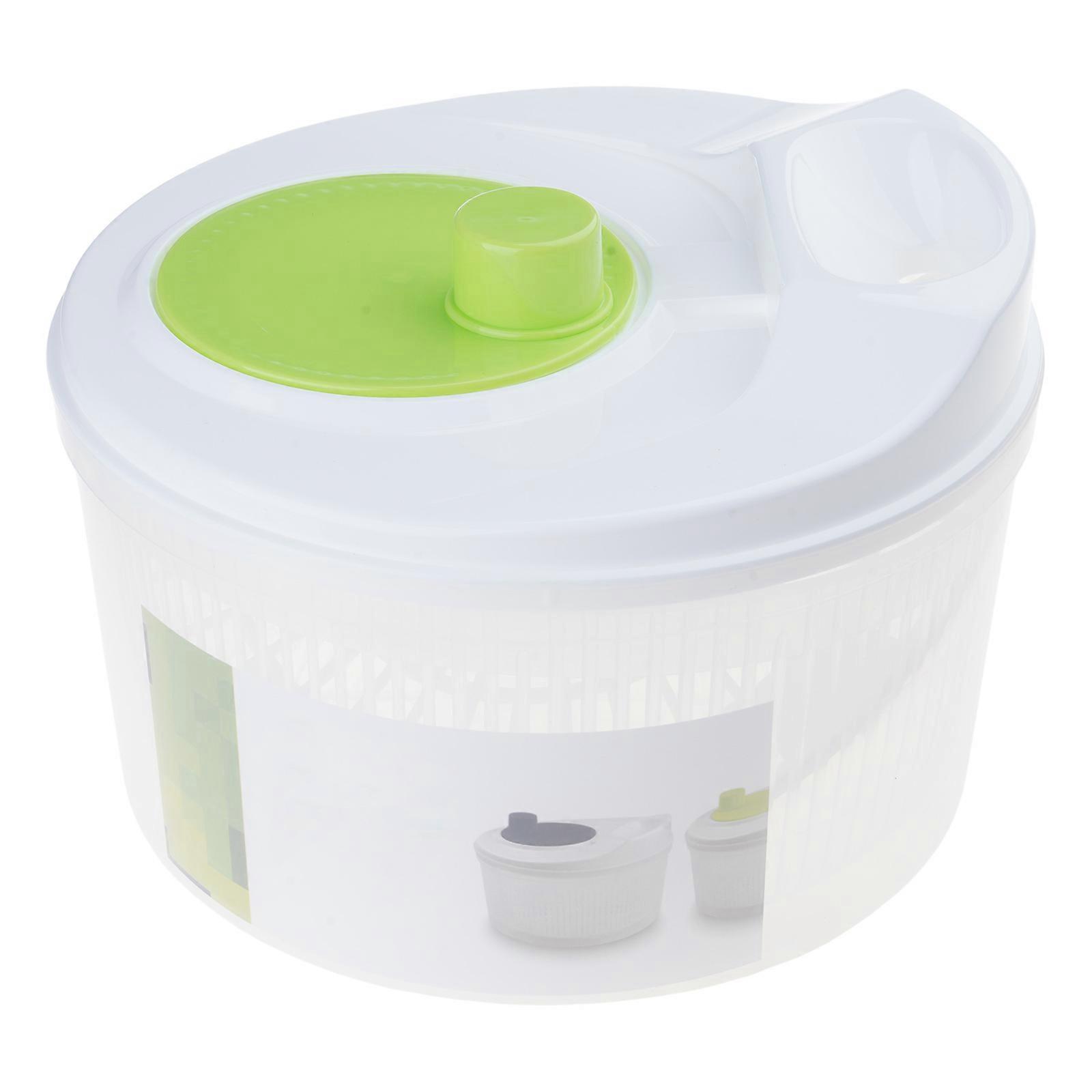 Lettuce and Vegetable Spinner Efficient Salad Dryer Large Capacity Green Salad Spinner Vegetable Dehydrator Enduring