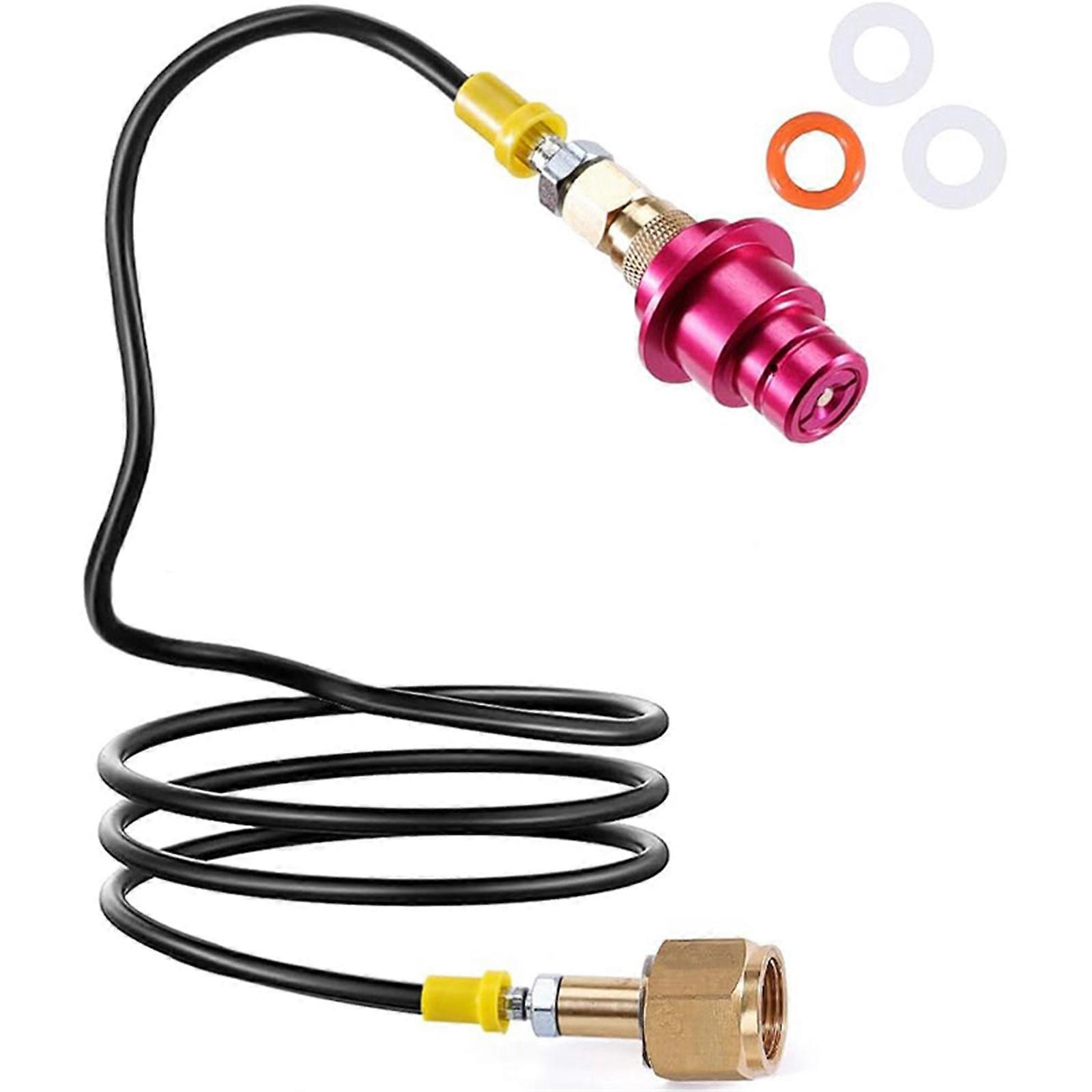 Effortless Connect Adapter Hose Bottle Adapter Hose High Pressure Hose Machine Accessories for Carbonated Drink Makers
