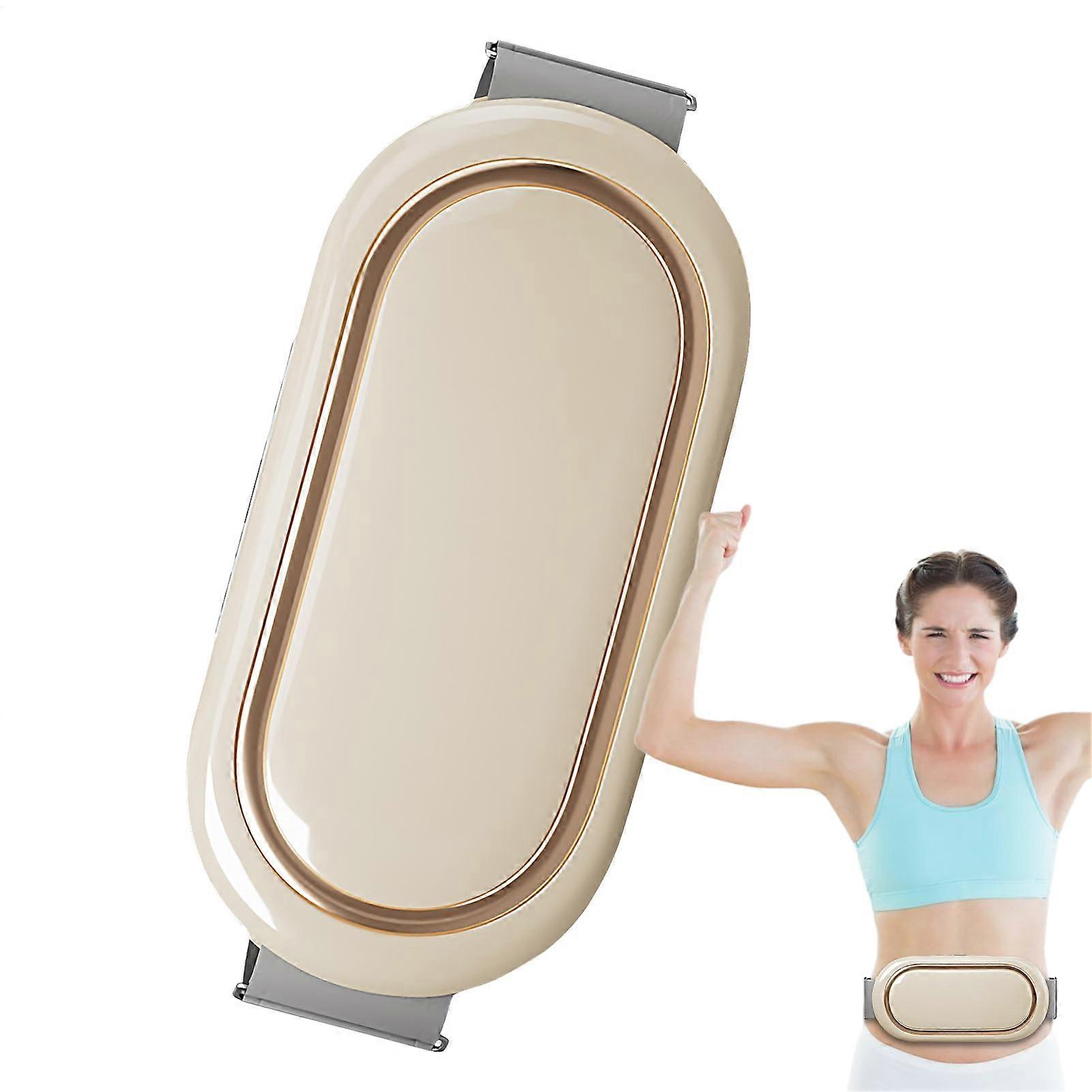 Electric Abdominal Trainer for Home, Belt for Core Muscle Building, Fat Burning