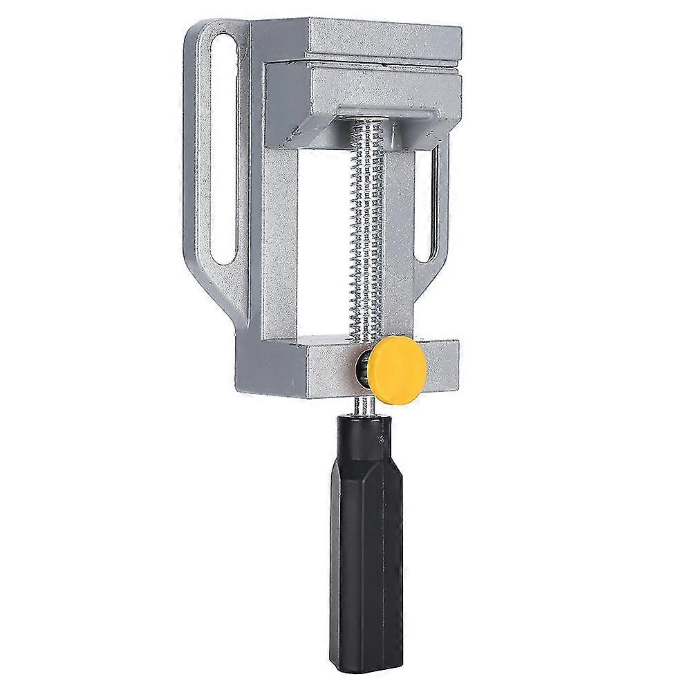 Workbench Vice FlatNose Miniature Right Angle Clamp Drill Fixture Tool Aluminum Alloy 2025