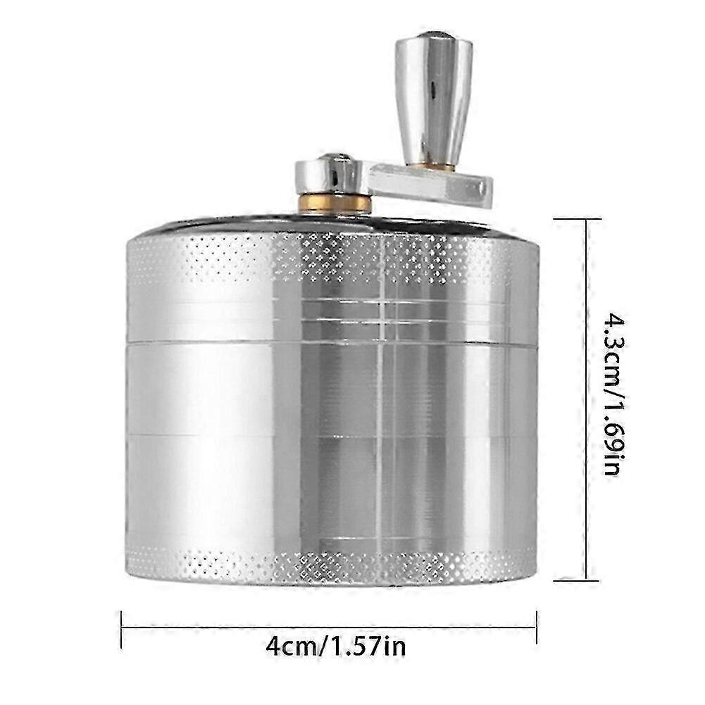 Mini Manual Grinder With Crank Kitchen Home Gadget